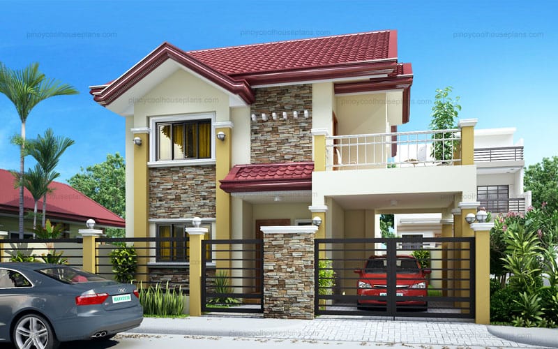 Pinoy Cool House Plan Perspective