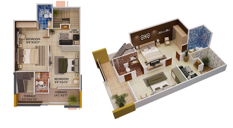duplex house plans second floor