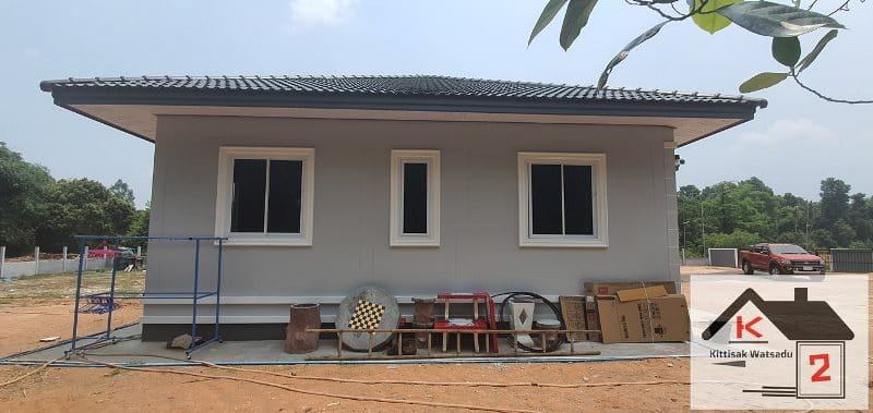 Picture of Modern One Storey House Design with Cross Hip Roof